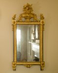 French, Louis XVI Period, Giltwood Mirror