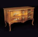 French Louis XV Period, Walnut Commode Attributed to Jean-Franois Hache